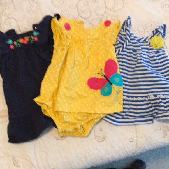 Carter's Other - CARTERS - 3 DRESS BUNDLE!! Size 9M